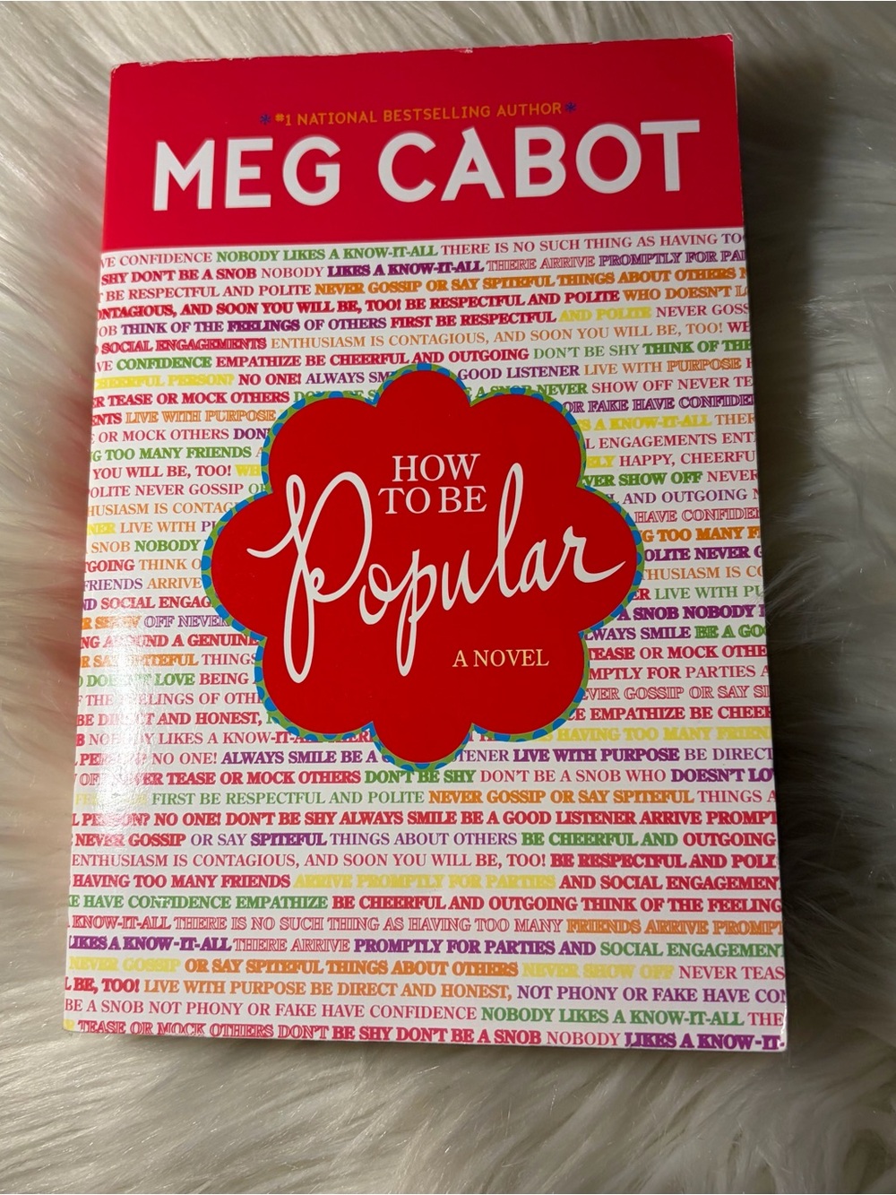 📚 3 for $15 📚 How to Be Popular Meg Cabot- Red Paperback Novel